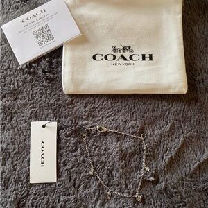 Coach Silver Chain Bracelet